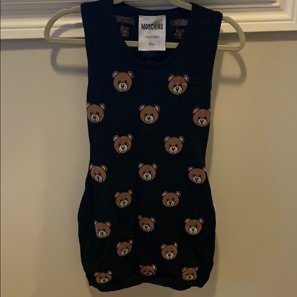 🧸🧸Moschino couture Teddy Bear wool dress🧸🧸